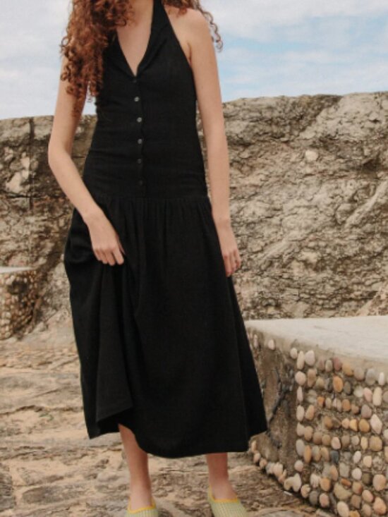 Lisa Says Gah Dresses & Skirts - Vaughn Dress Lisa Says Gah - BLACK